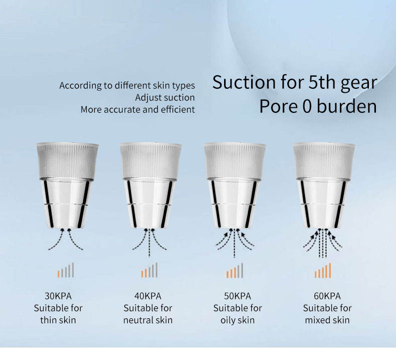 Blackhead Remover Wifi Blackhead Strip Suction Removal Tool Hot And Cold Pimple Pore Cleaner  Vacuum Cleansing Instrument