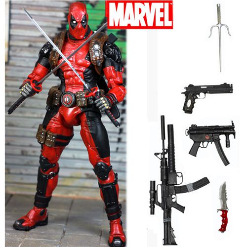 X-men DEADPOOL Neca Action Figure Marvel Legends Revoltech Kaiyodo Model Toys Gift