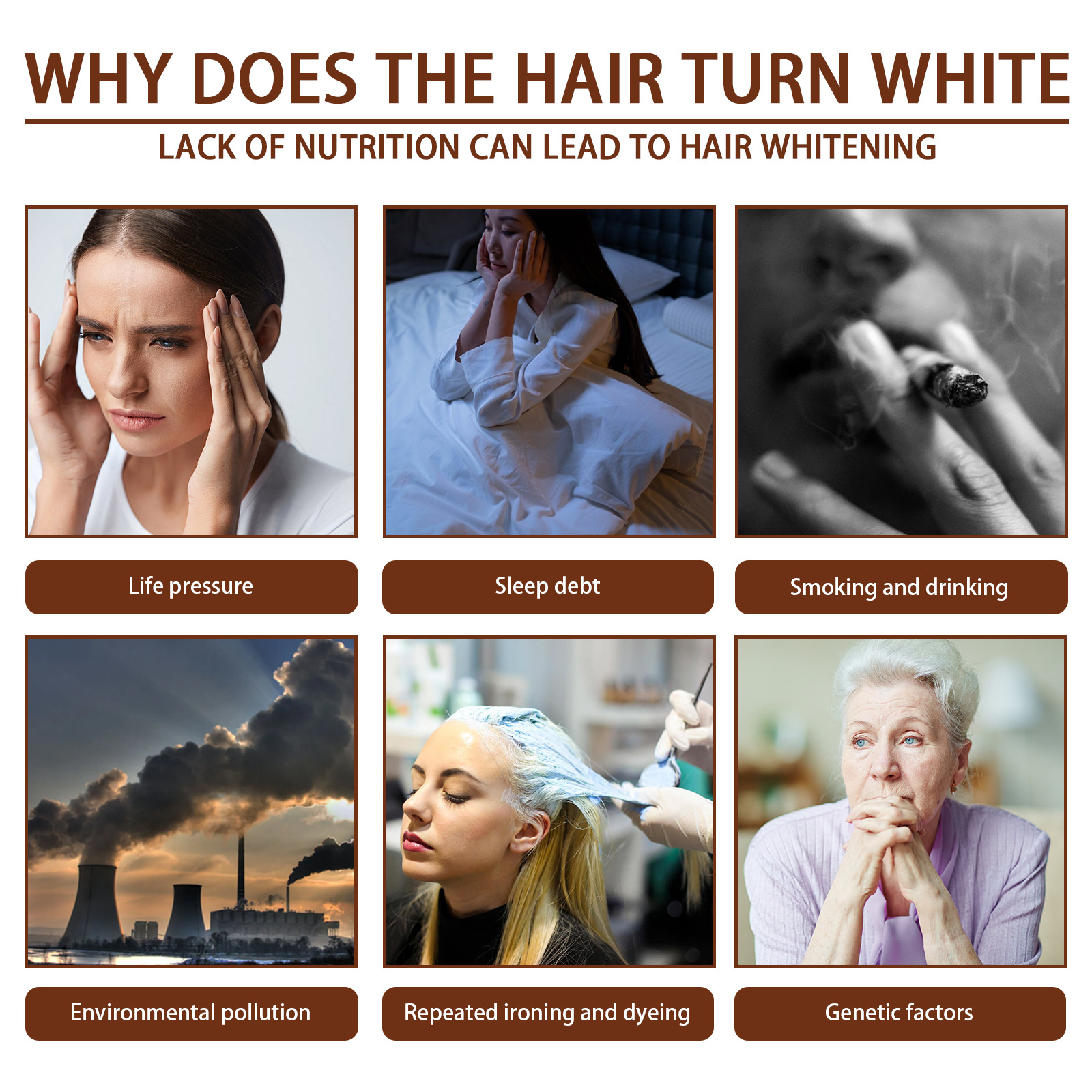Hair Shampoo Hair Black Shampoo Cover Gray Hair Moisturizing Hair Care