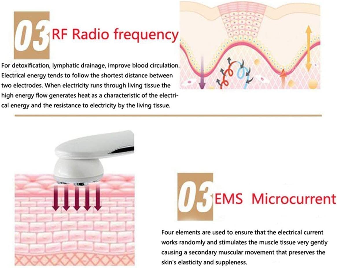 Ultrasonic Face Massager Facial Machine  Beauty Device for Skin Care Facial Cleaner Anti-Aging High Frequency