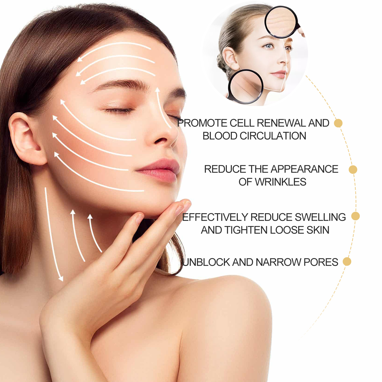 Anti Aging Face Mask Moisturizing Gel Masque Face Cover Soothing Lifting Firming