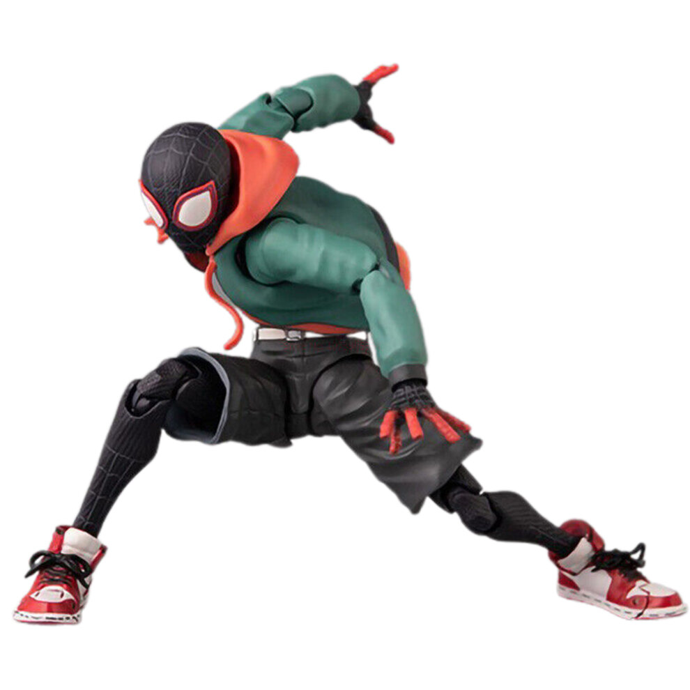 Spider-Man Across The Spider-Verse Miles Morales Action Figure Kits Marvel Legends Series Kids Toys Decor Birthday Gift for Marvel Fans