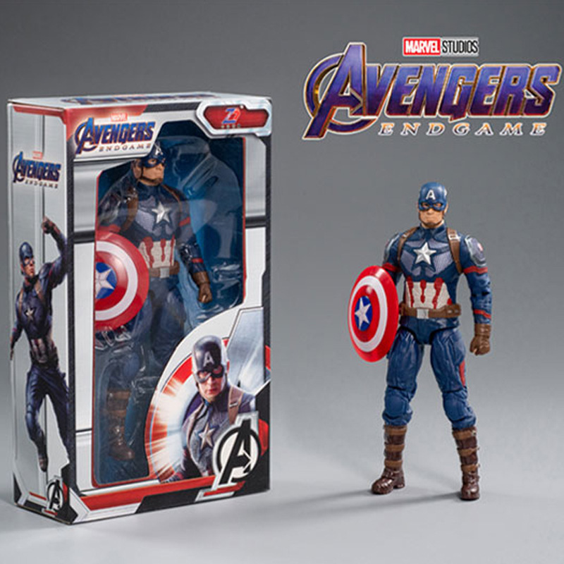 Marvel Avengers Titan Hero Series Captain America 7 Action Figure Model Gift Toys For Kids