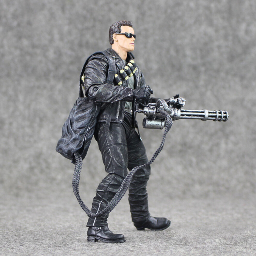 NECA Action Figure Terminator 2 Judgment Day T-800 Ultimate Arnold Model Toy 7