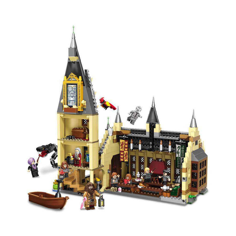 Harry Potter Hogwarts Great Hall Castle Series Blocks Fit for Lego Xmas Gift