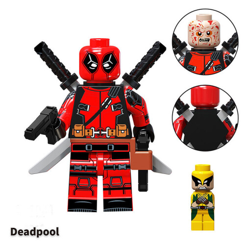 Deadpool Building Blocks Toy Venom Deadpool Mini Figure Bag Present Children