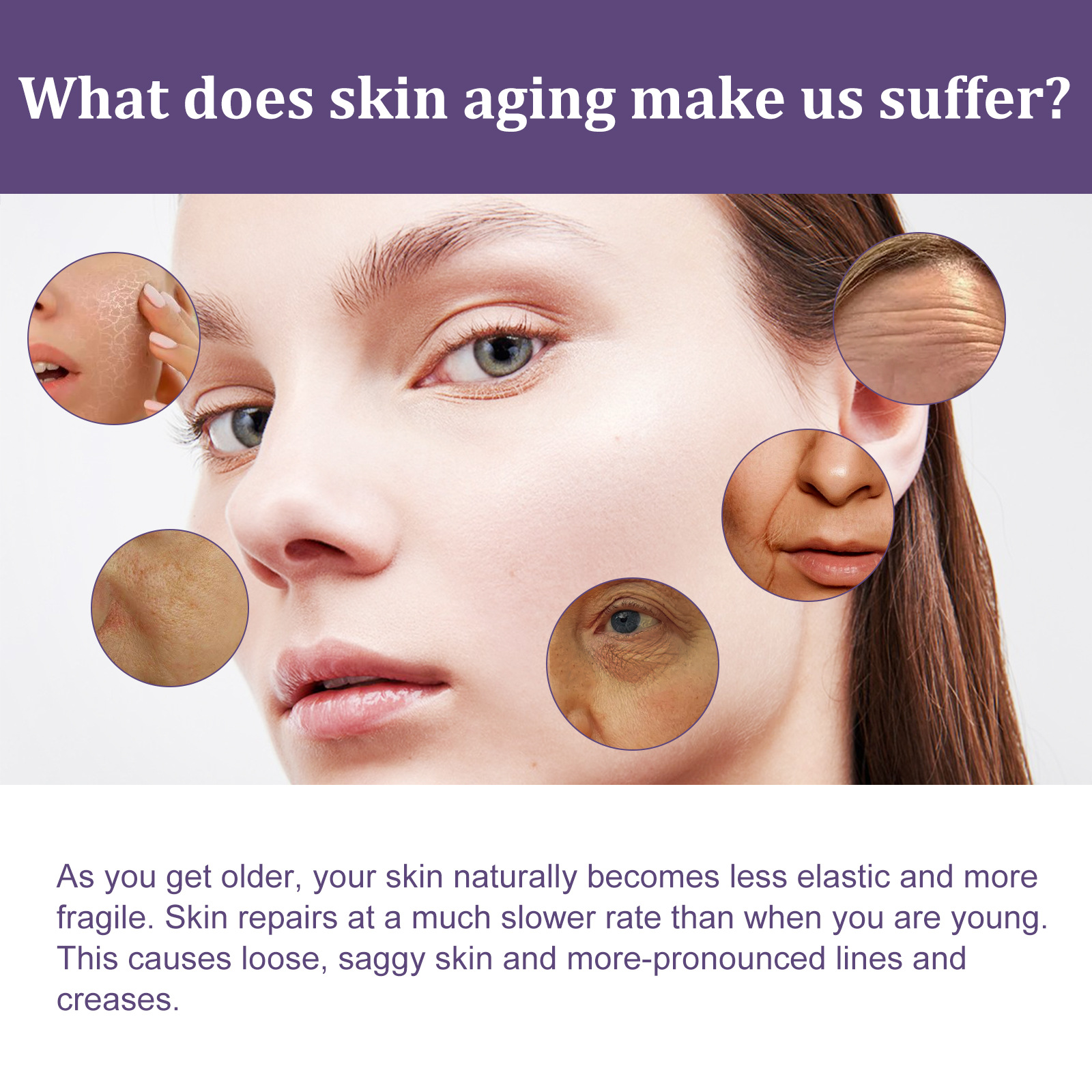 Collagen Remove Wrinkle Face Serum Lift Firming Anti Aging Fade Fine Lines Whitening Brightening Hydration Moisturizer Facial Skin Care Cosmetics