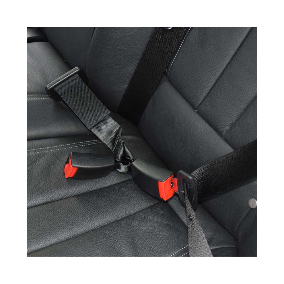 One Support and Two Extension Belt Car Rear Two-seat Seat Safety Belt Connector