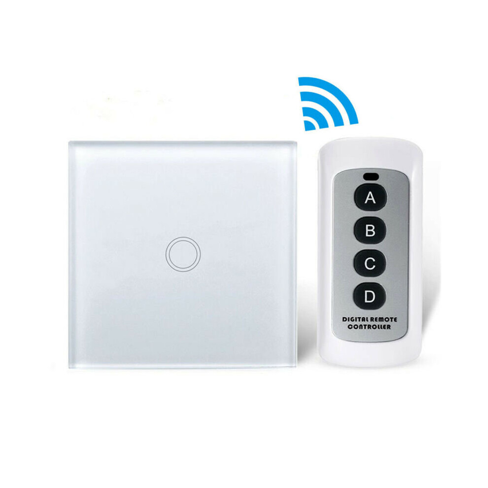 Wireless Smart Home Touch Wall Lamp Light Switch With Remote Control