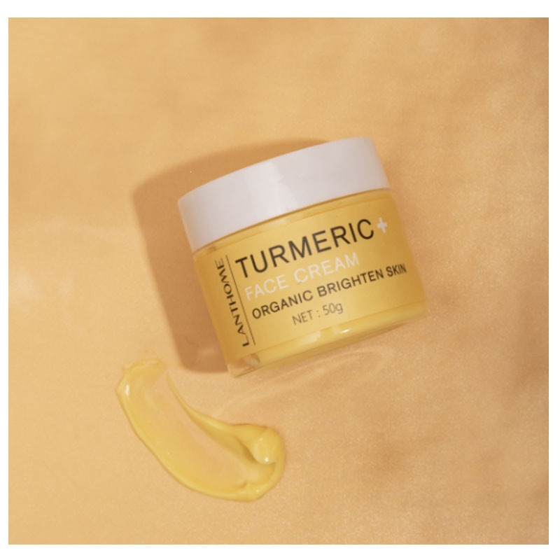 Turmeric Cream Brightening Soothing Repair Anti Aging Firming Moisturising Lotion for Daily Home Care Natural 50g