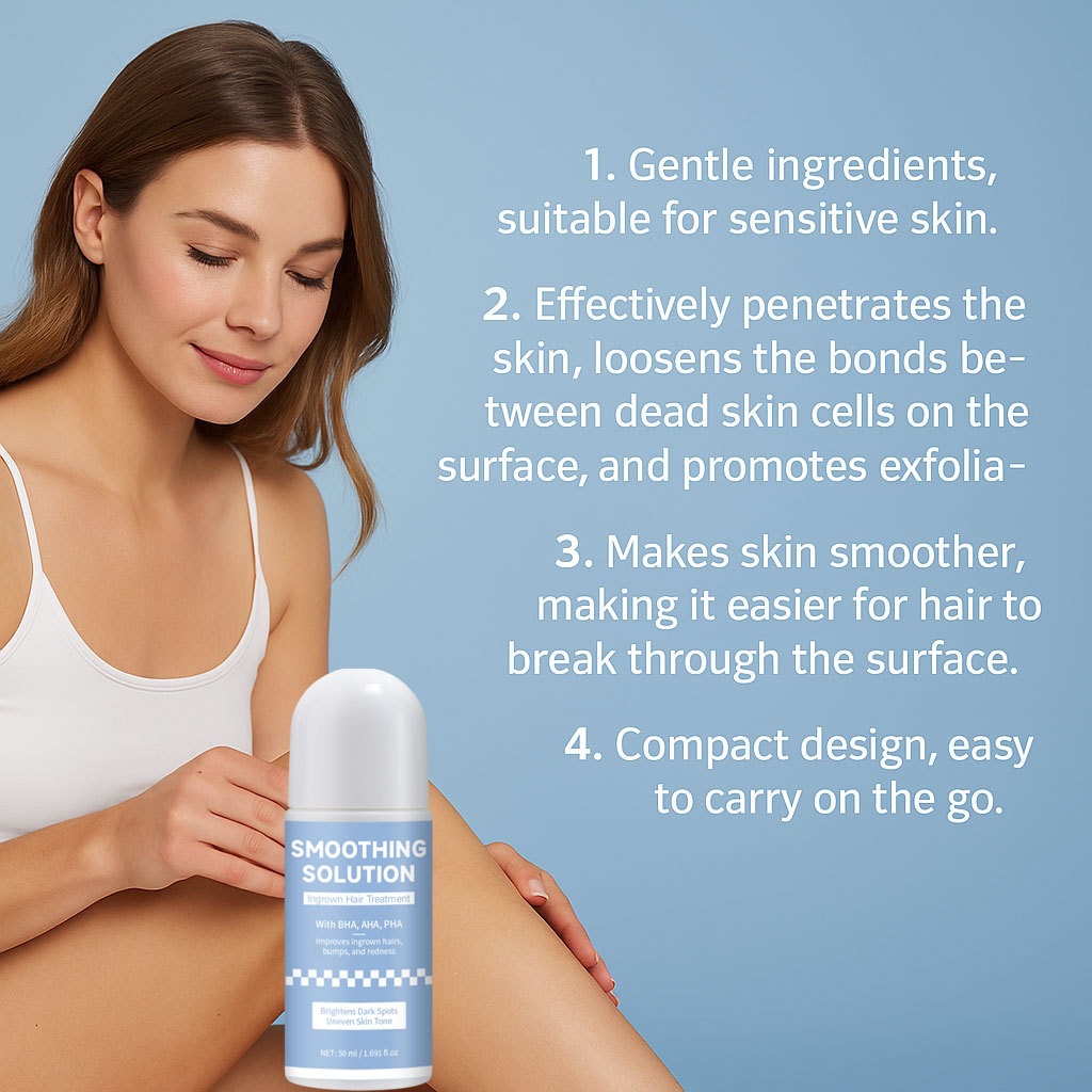 Hair Smoothing Liquid For Nourishing Conditioning And Managing Unwanted Hair Daily Care Treatment 50ml