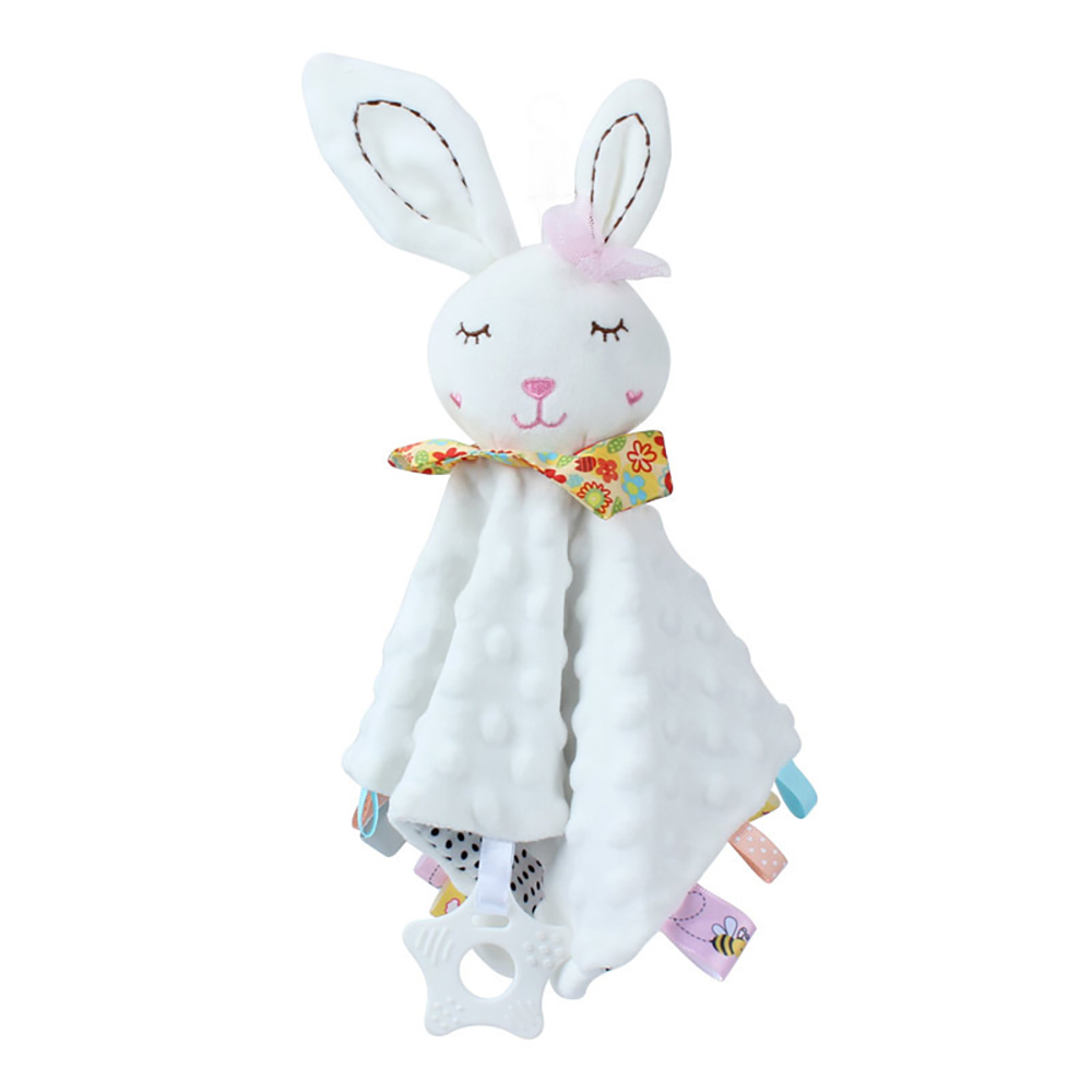 (PK mouse) Baby Comforter Blanket with Tags Teether Soft Plush Newborn Sleeping Dolls Kids Fashion Sleep Toy Soother Appease Towel Bibs