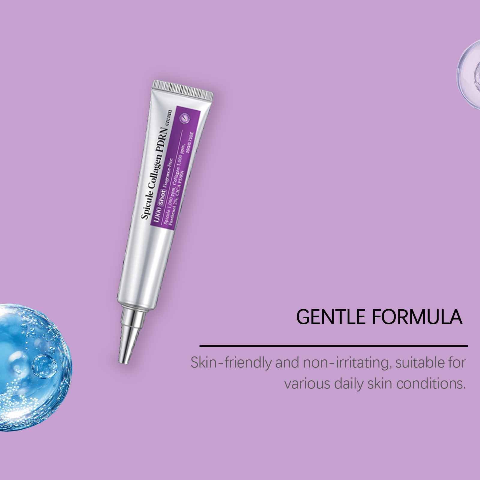 Collagen Moisturizing Cream Centella Asiatica Gentle Elastic Smooth Delicate Hydrating Skin Care Lotion Nourishing Soft Bright Repair