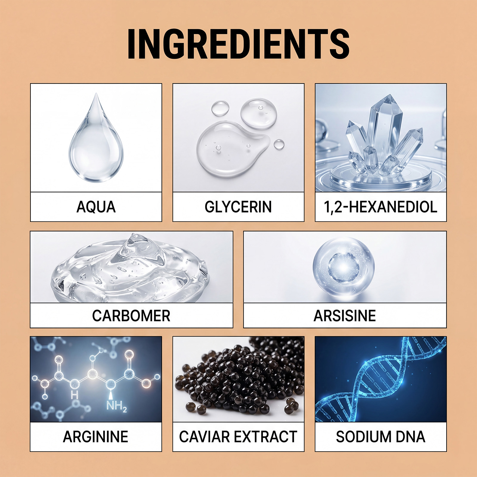 Caviar Jelly Essence Spray Light Texture Mild Gentle Protect Facial Skin Daily Basic Skincare Convenient Goods