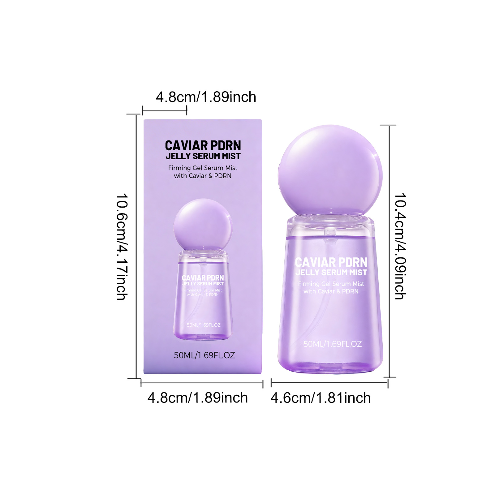 Caviar Jelly Essence Spray Light Texture Mild Gentle Protect Facial Skin Daily Basic Skincare Convenient Goods