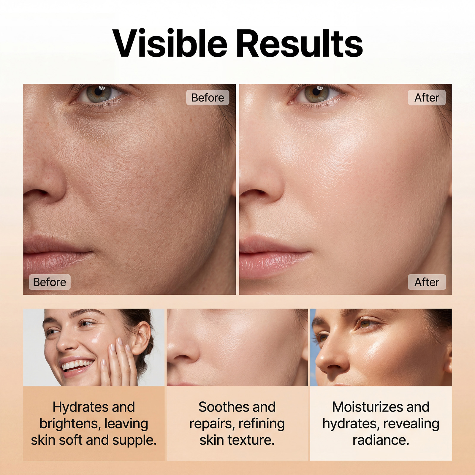 Caviar Jelly Essence Spray Light Texture Mild Gentle Protect Facial Skin Daily Basic Skincare Convenient Goods
