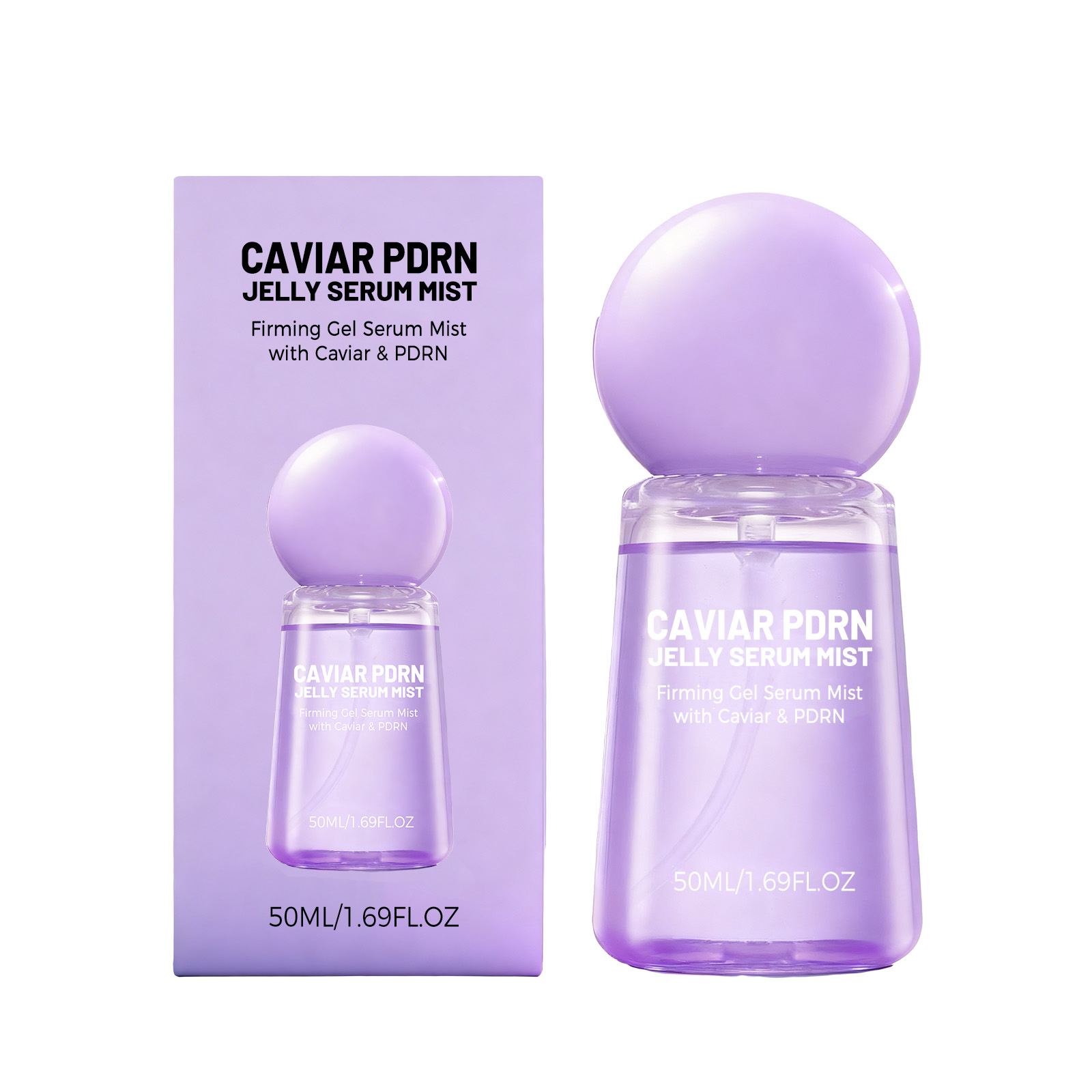 Caviar Jelly Essence Spray Light Texture Mild Gentle Protect Facial Skin Daily Basic Skincare Convenient Goods