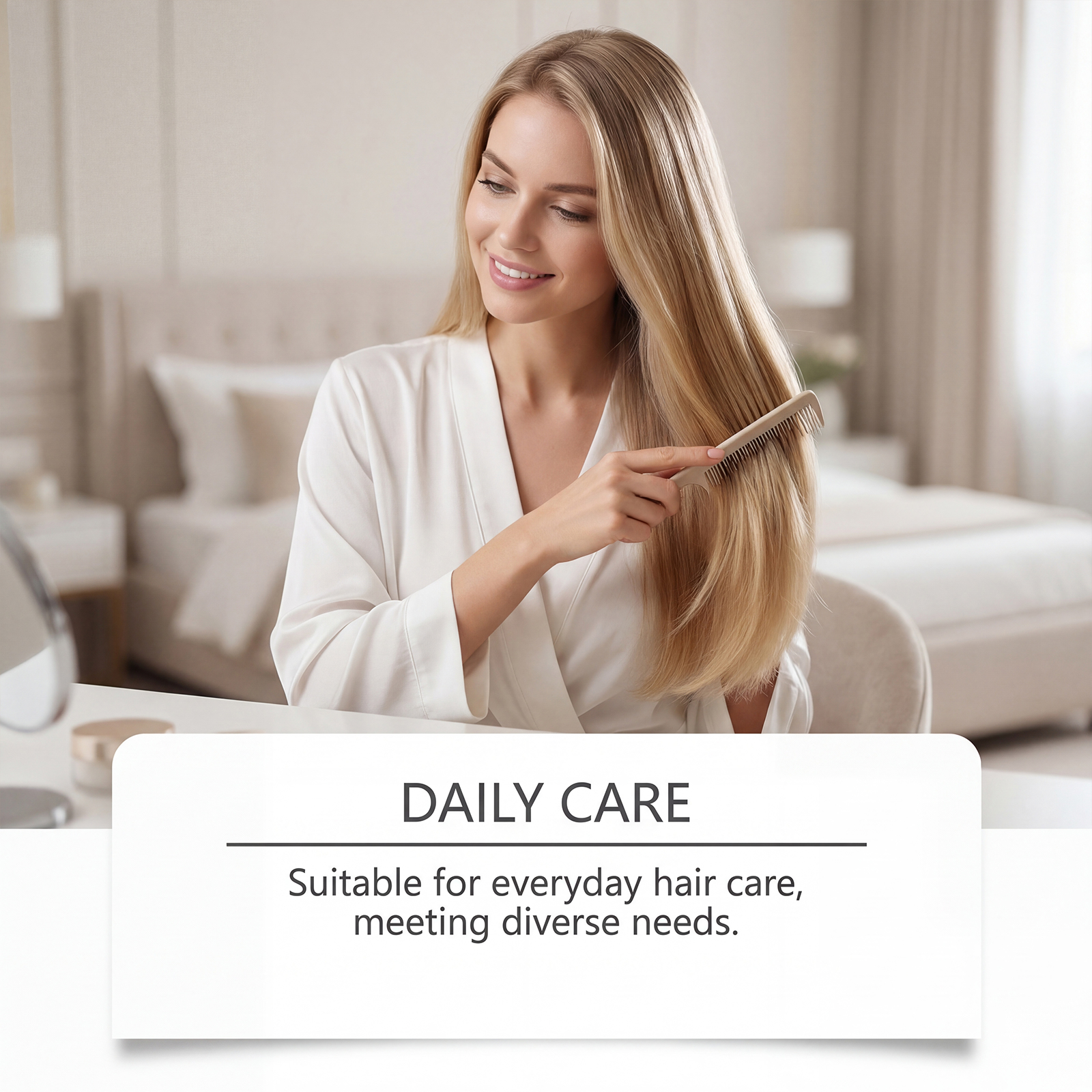 Moisturizing Hair Mask Nourish Protect Repair Frizzy Hair Soft Silky Smooth Light Hydrate Care Tresses