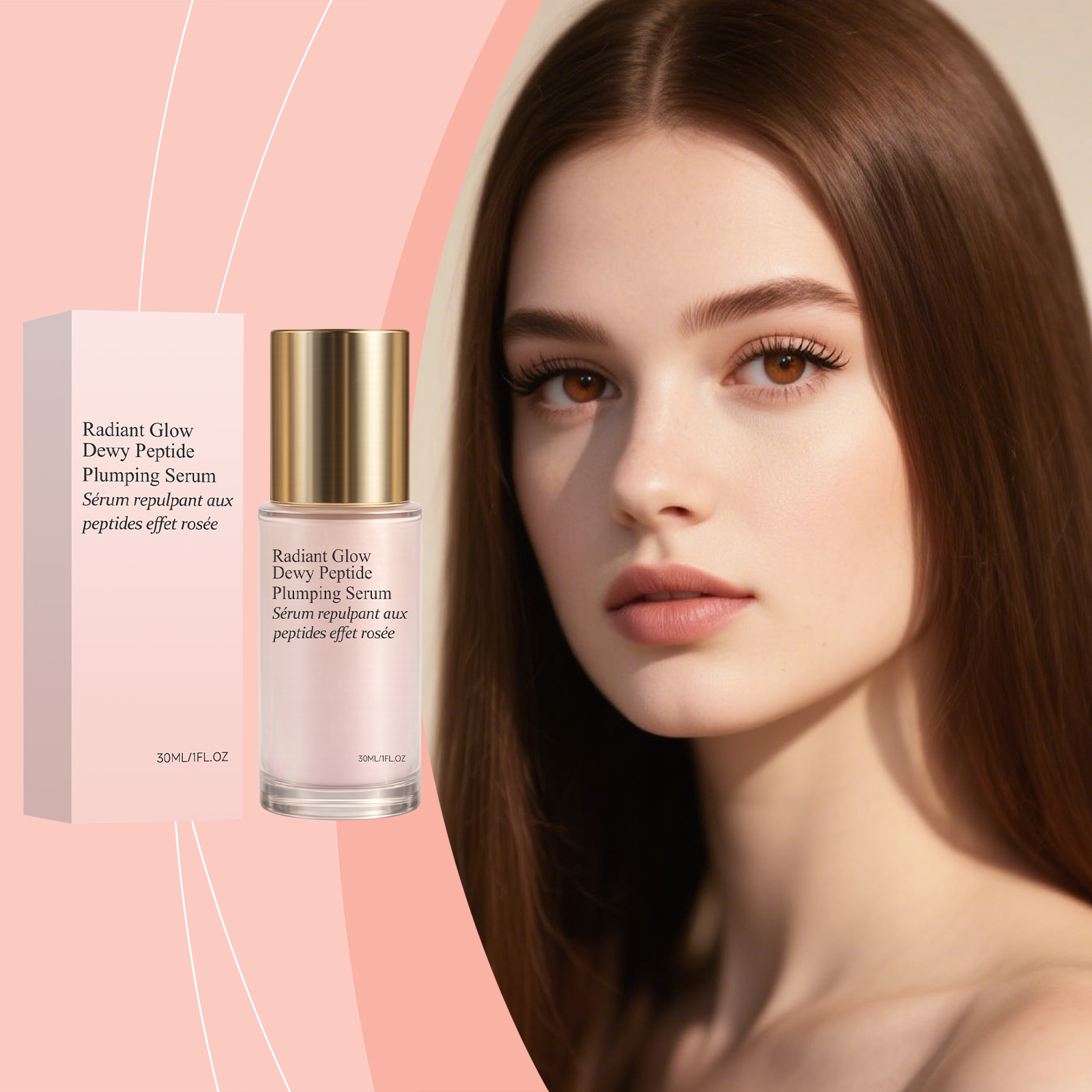 Hydrating Essence Moisturizing Mild Nourish Facial Skin Replenish Water Soft Glossy Transparent Daily Skincare Care