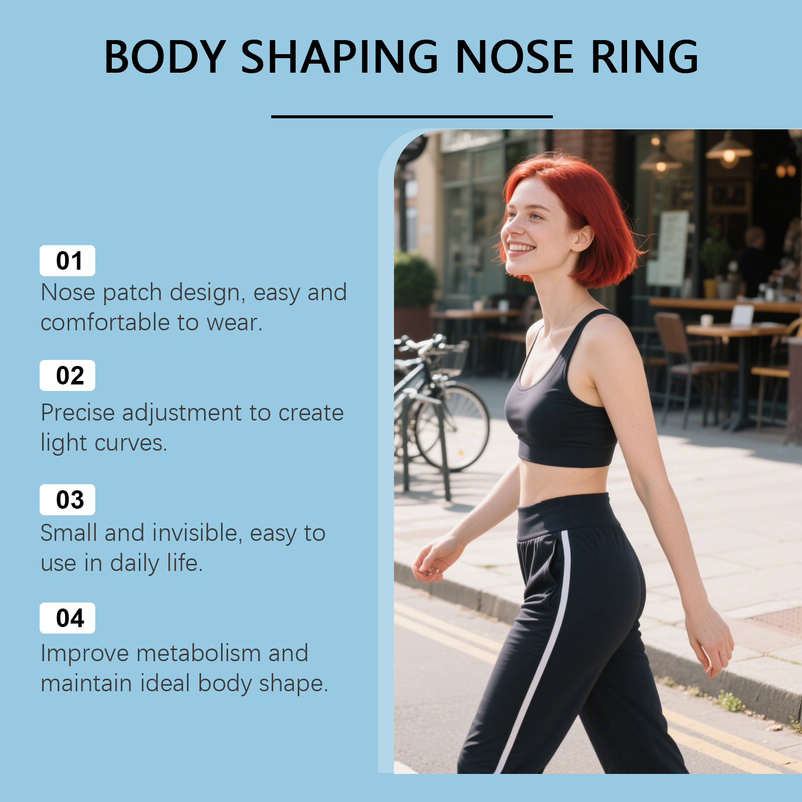 Body Care Nose Ring Daily Portable Snug Wear Mild Nourish Care Light Body Contour
