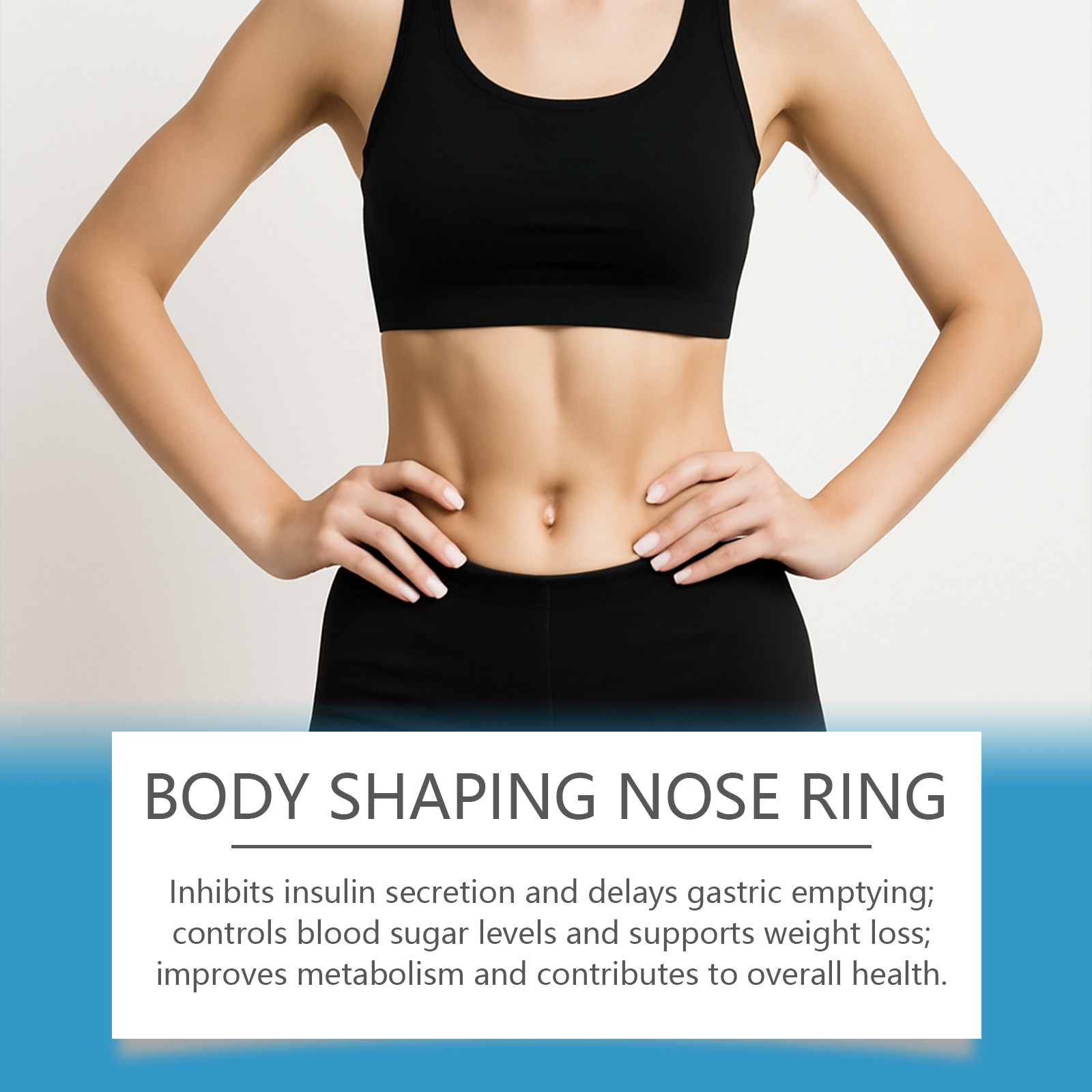 Body Care Nose Ring Daily Portable Snug Wear Mild Nourish Care Light Body Contour