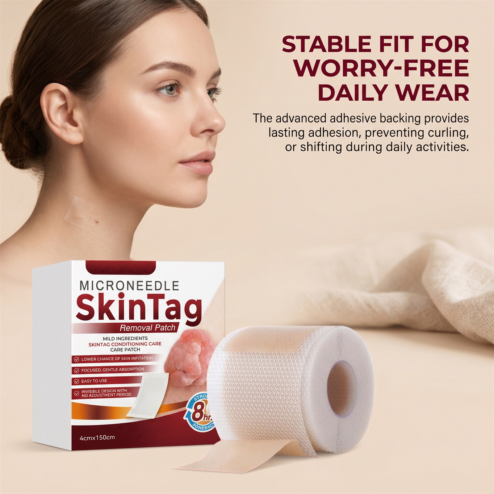 Micro Needle Skin Patch Beauty Care Daily Facial Home Skin Repair Fine Line Anti Wrinkle Hydrating Firming Treatment
