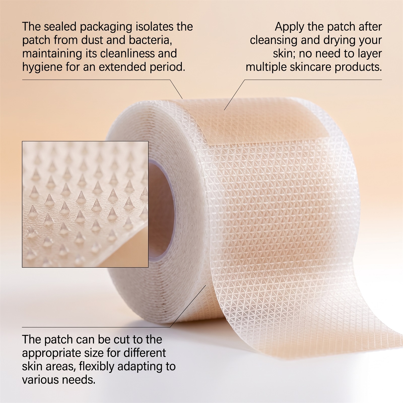 Micro Needle Skin Patch Beauty Care Daily Facial Home Skin Repair Fine Line Anti Wrinkle Hydrating Firming Treatment