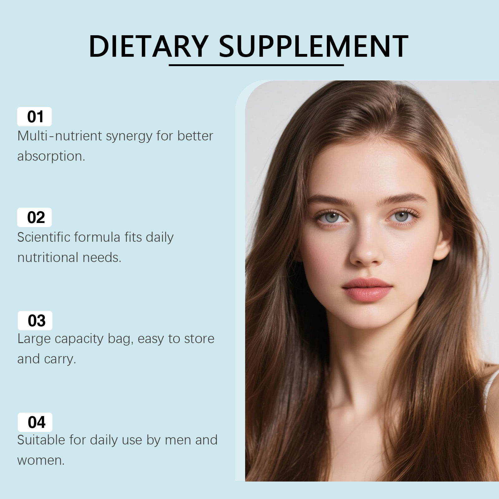 Skin Care Collagen Capsules Hydrate Strengthen Antioxidant Absorbable Small Molecule For Hair Nail