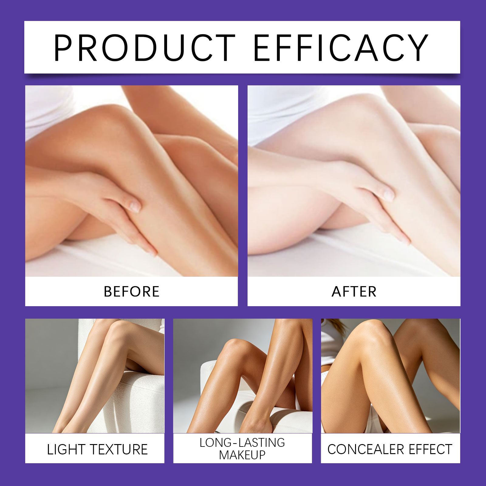 Body Color Evening Concealer Natural Shade Lightweight Adhesive Long Lasting For Face And Skin