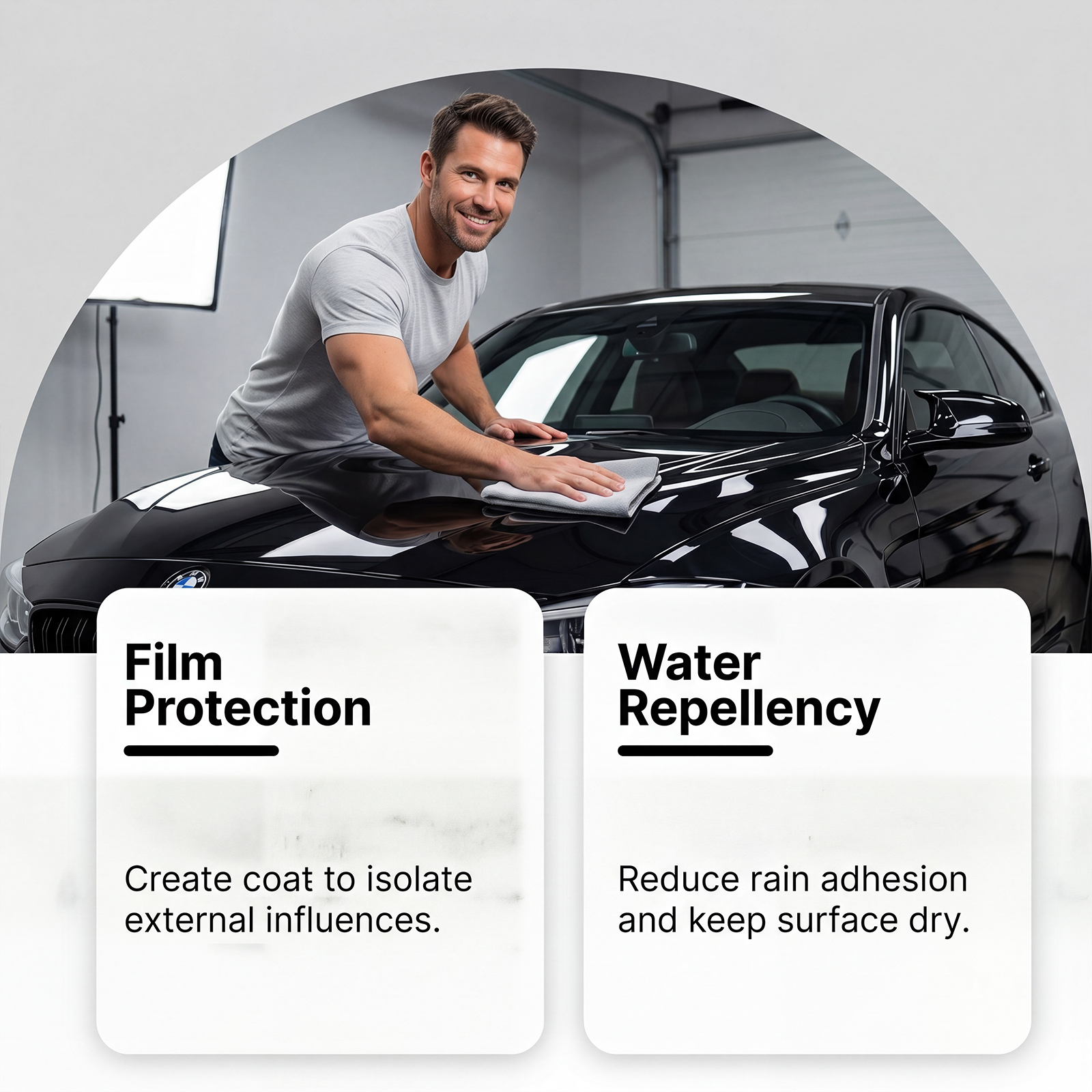 Car Brazil Palm Wax Spray Coating Whole Vehicle Paint Surface Maintenance Spray Agent