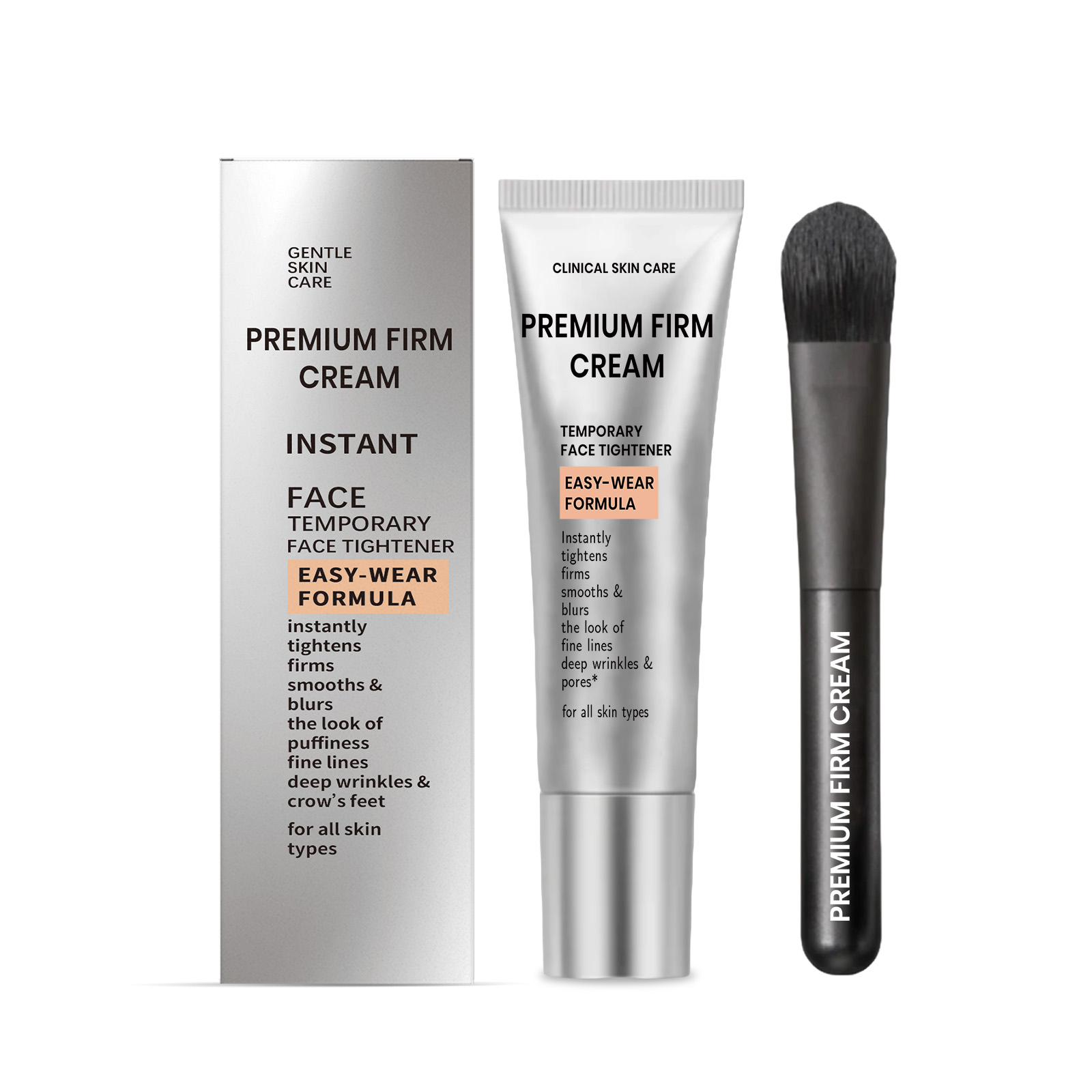 Skin Care Cream Soft Texture Fit Facial Skin Easy Smear Smooth Tender Daily Primer Care Cream