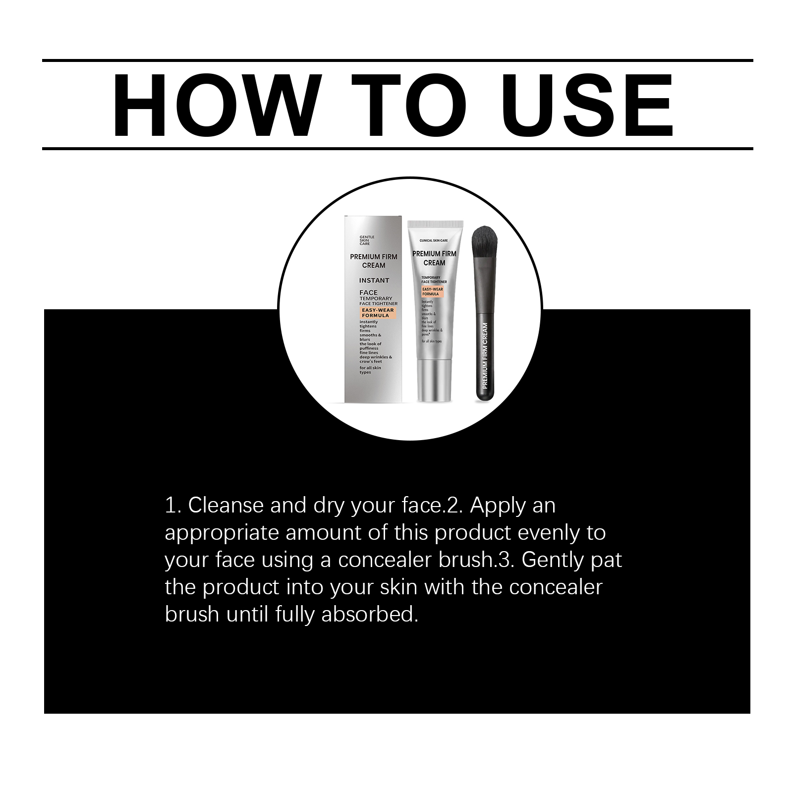 Skin Care Cream Soft Texture Fit Facial Skin Easy Smear Smooth Tender Daily Primer Care Cream