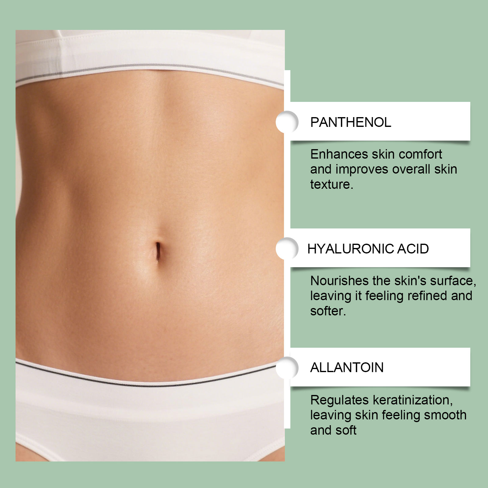 Moringa Body Care Patch Mild Ingredients Protect Body Comfort Light Show Figure Skin Friendly Convenient Care