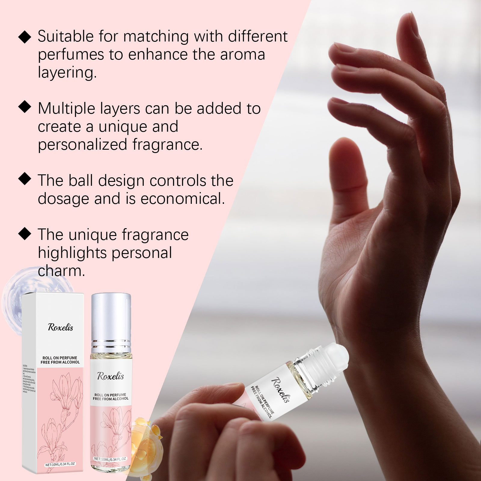Elegant Orchid Perfume Long Lasting Fragrance Natural Fresh Elegant Charming Daily Dating Portable