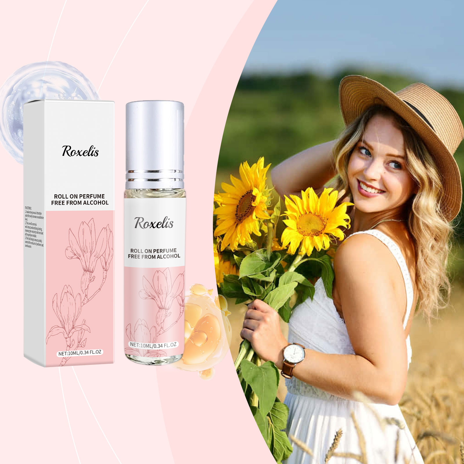Elegant Orchid Perfume Long Lasting Fragrance Natural Fresh Elegant Charming Daily Dating Portable