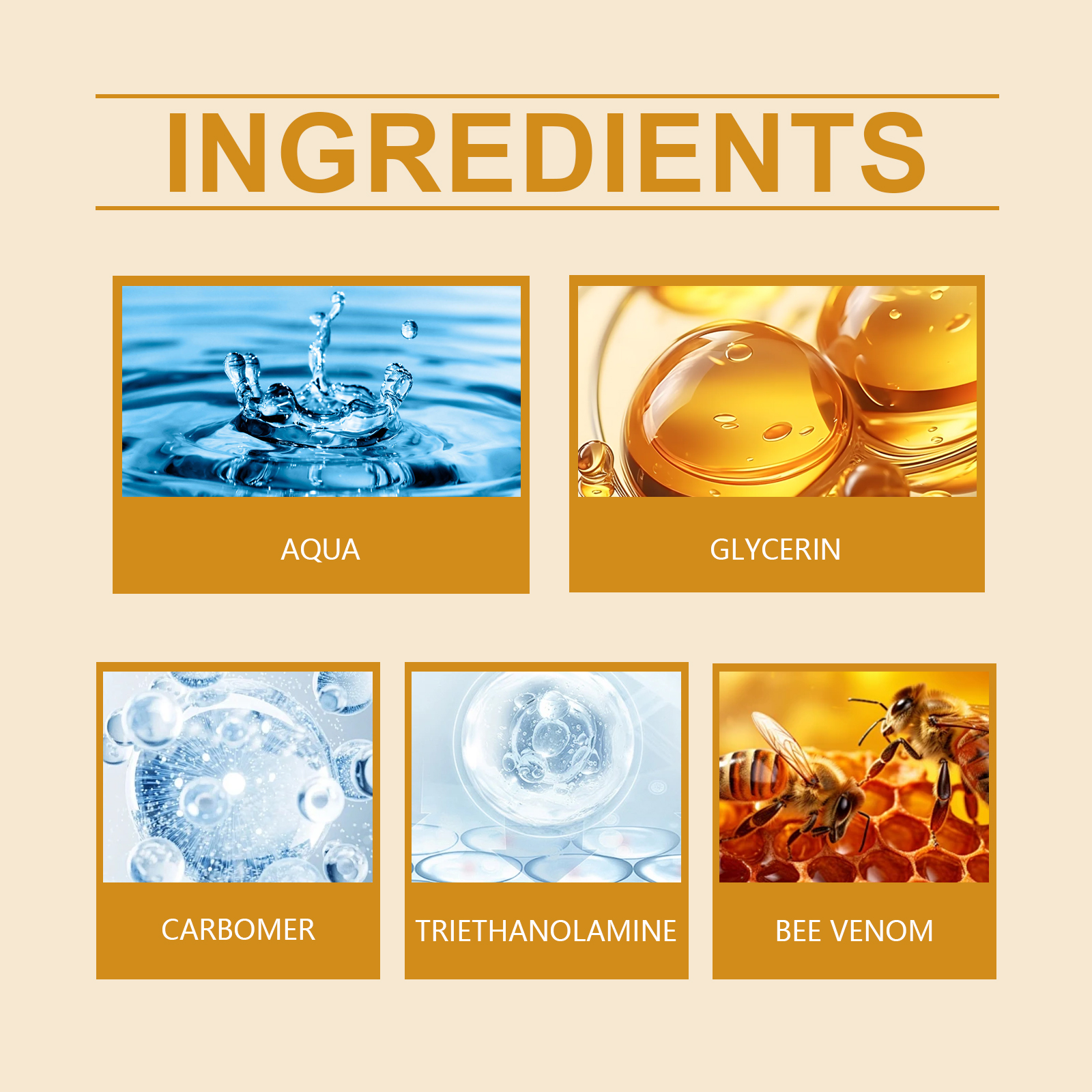 Bee Venom Hydrating Facial Essence Liquid Soft Smooth Skin Moisturizing Rejuvenate Youth Vitality Nourish Serum