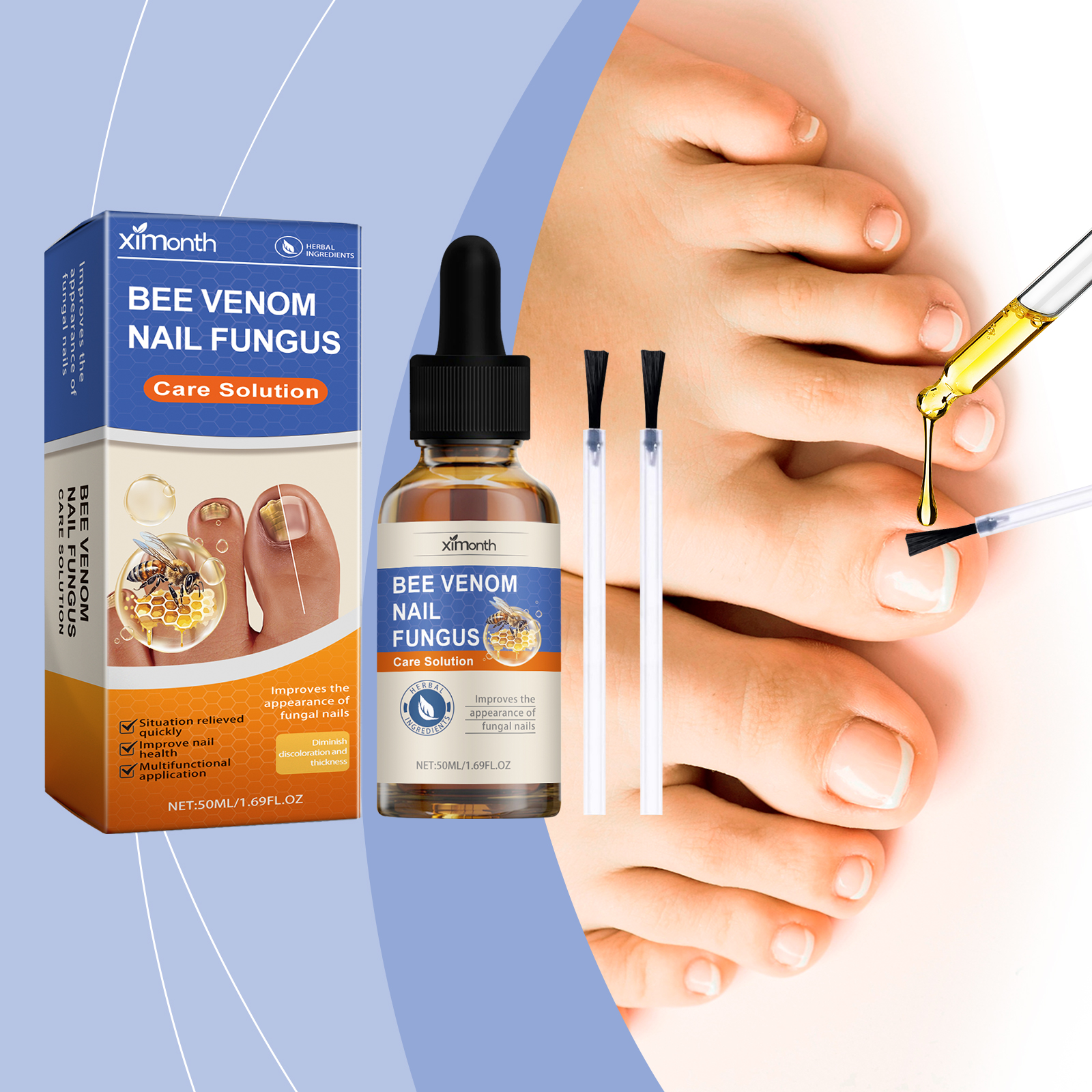 Nail Care Liquid Surface Cleansing Moisturizing Gentle Maintenance For Hand And Foot Nails