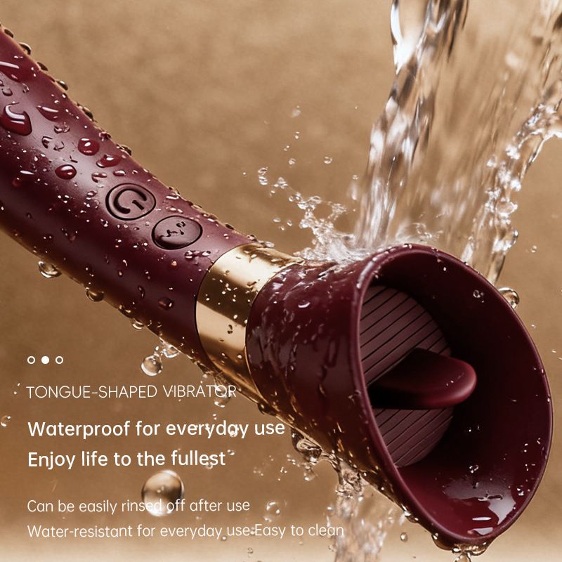 (Pink) AV Wand Adult Vibrating Wand Dildo Sex Toy Female Masturbation Adult Toys Insertable Dual Head Vibrating