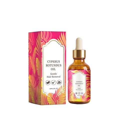 Cyperus Rotundus Hair Removal Oil with Olive Fruit Oil for Soft Smooth Body Skin Care