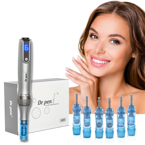 Dr. Pen M8S Wireless Microneedling Pen with 35pcs Replacement Cartridges
