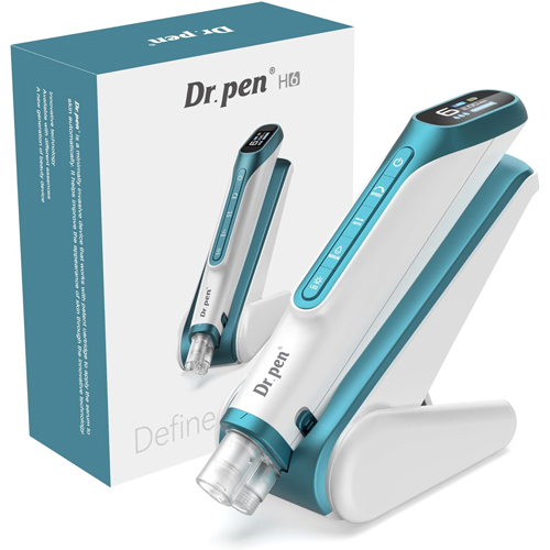 Dr. Pen H6 Microneedling Pen with Light Therapy Advanced Serum Infusion