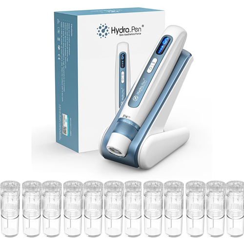 Hydra Pen H5 Microneedling Pen Skin Care Device with 12 Cartridges