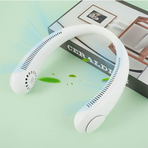 Portable Bladeless Cooling Fan Neck Fan Rechargeable