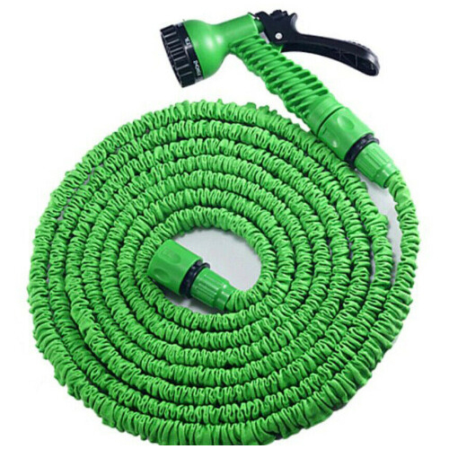Expandable Garden Hose Heavy Duty Carwash Magic Hose Pipe Spray Gun