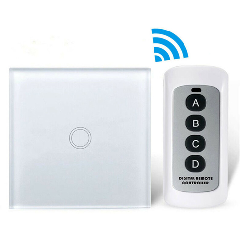 Wireless Smart Home Touch Wall Lamp Light Switch With Remote Control
