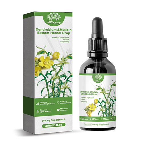 3pcs Dendrobium Mullein Extract Lung Cleanse Respiratory Herbal Drops