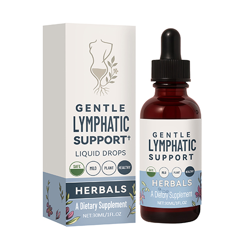 Gentle Lymphatic Support Liquid Drops Boosts Mental Energy Body Wellness