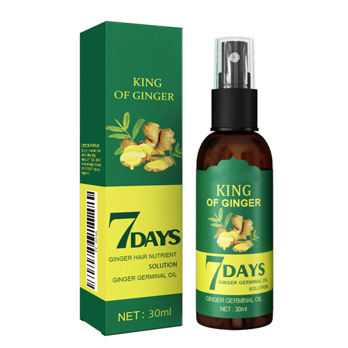 Ginger Oil Hair Booster Serum Spray Nourish Scalp Hair Follicles Refresh