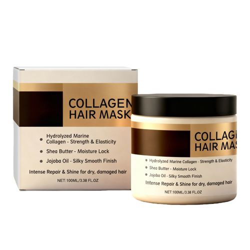 Collagen Hair Mask Coconut Oil Moisturizer Conditioner Soft Smooth Care