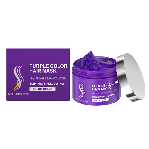 Keratin Purple Hair Mask Repair Treatment Nourishes Moisturizes Shiny